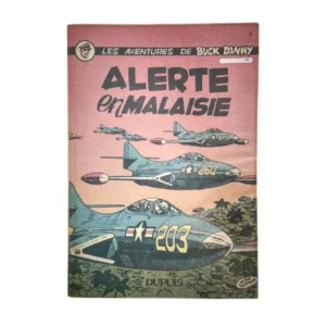 Couverture de la bande dessinée Buck Danny Alerte en Malaisie EO par les Éditions Dupuis