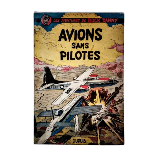 Couverture de la bande dessinée Buck Danny Avions sans pilotes