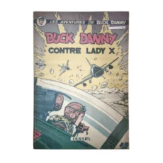 Couverture de la bande dessinée Buck Danny Contre Lady X