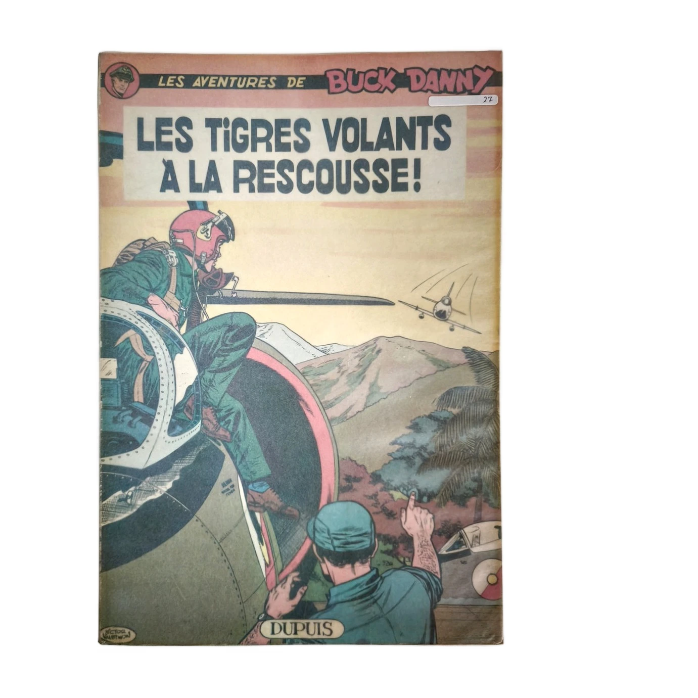 Couverture de la BD Buck Danny Les Tigres Volants à la rescousse