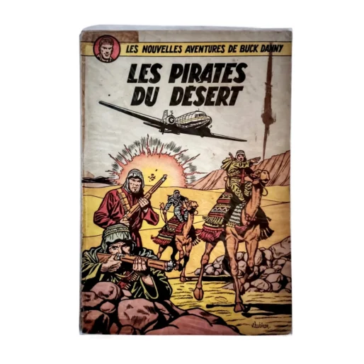 Couverture Buck Danny les pirates du desert