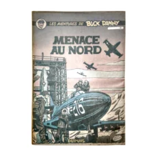 Couverture de la BD Buck Danny Menace au Nord
