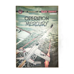 Couverture avant de la bande dessinée Buck Danny N°29 Opération Mercury