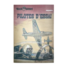 Couverture Buck Danny-Pilotes d'essai EO