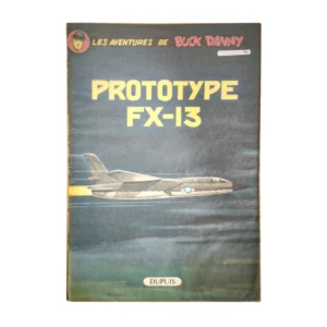 Couverture de la bande dessinée Buck Danny Prototype FX-13