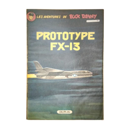 Couverture de la bande dessinée Buck Danny Prototype FX-13
