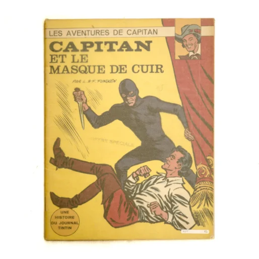 Couverture de la BD Capitan et le Masque de Cuir
