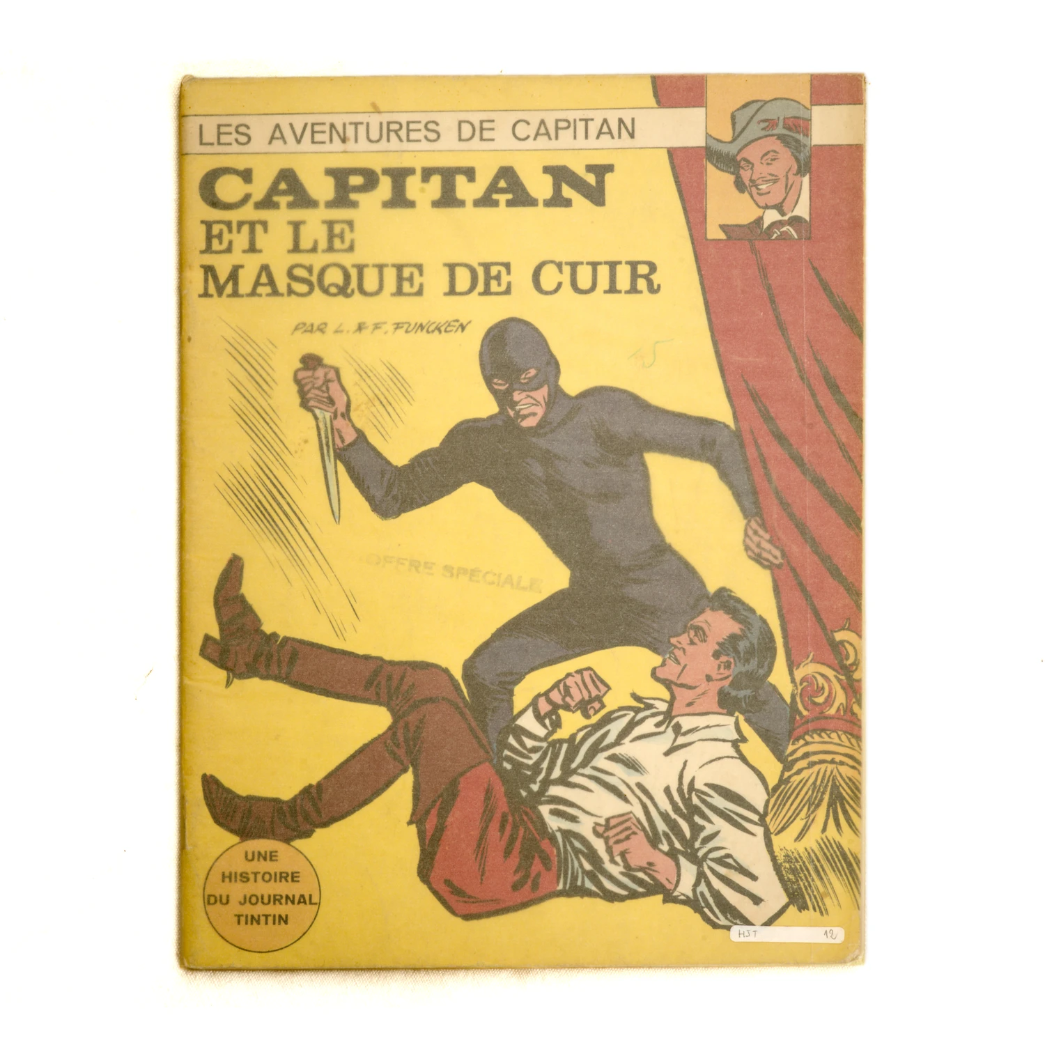 Couverture de la BD Capitan et le Masque de Cuir