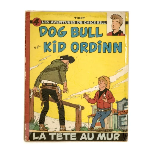 Couverture de la BD Chick Bill La tête au mur