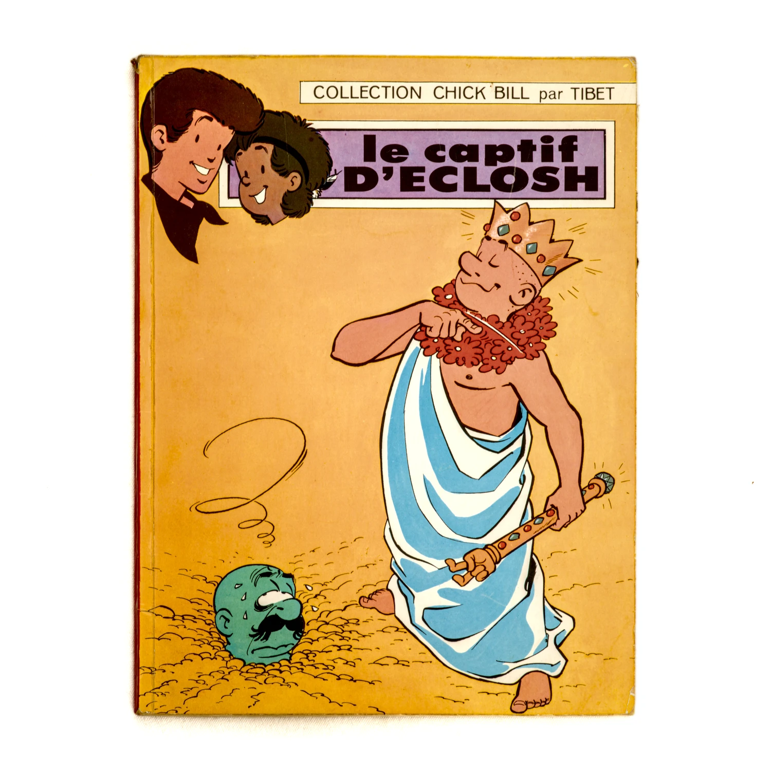 Couverture de la BD Chick Bill Le Captif d