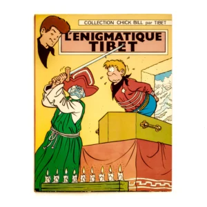 Couverture de la BD Chick Bill L'Énigmatique Tibet EO 1970