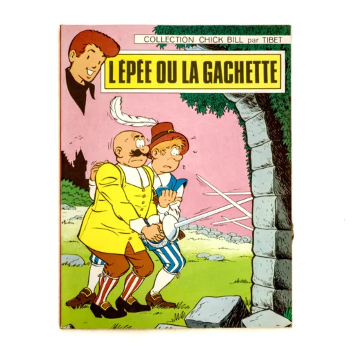 Couverture de la BD Chick Bill L'Épée ou la Gâchette