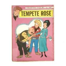 Couverture de la BD Chick Bill Tempête Rose par Tibet