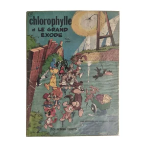Couverture de la bande dessinée Chlorophylle et le grand exode