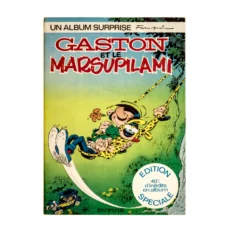 Couverture de la bande dessinée Gaston et le Marsupilami