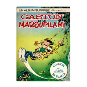 Couverture de la bande dessinée Gaston et le Marsupilami