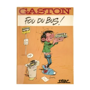 Couverture de la BD Gaston Fou du Bus par Franquin