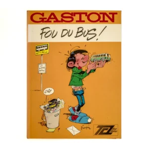 Couverture de la BD Gaston Fou du Bus par Franquin