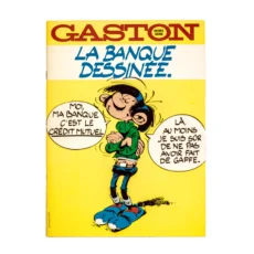 Couverture de la BD Gaston Lagaffe La Banque Dessinée Crédit Mutuel