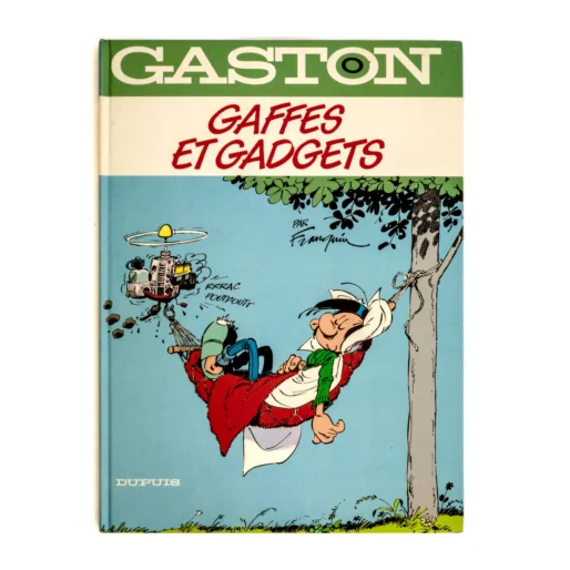 Couverture de la bande dessinée Gaston Lagaffe Gaffes et Gadgets