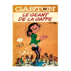 Couverture de la BD Gaston Lagaffe N°10 Le Géant de la Gaffe par Franquin