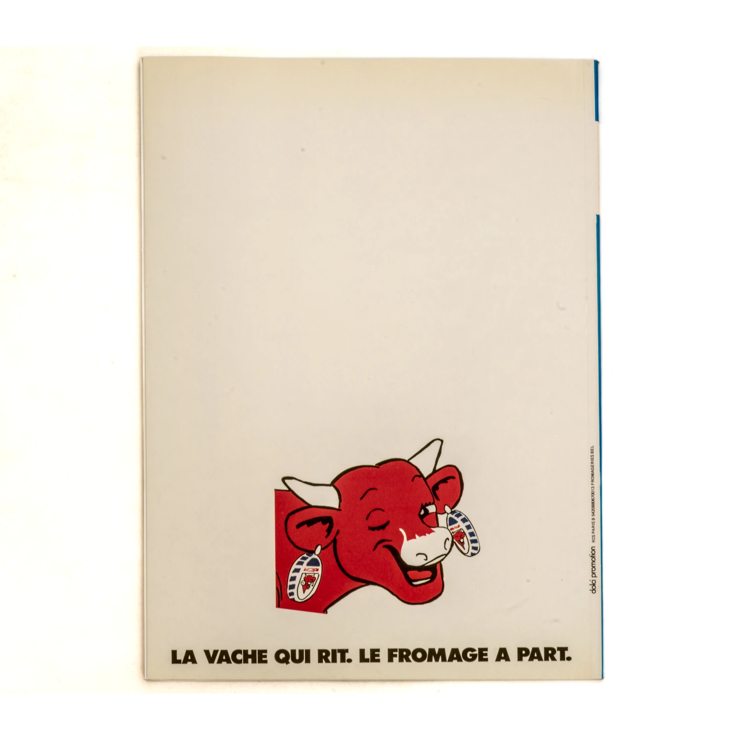 Quatrième de plat de l