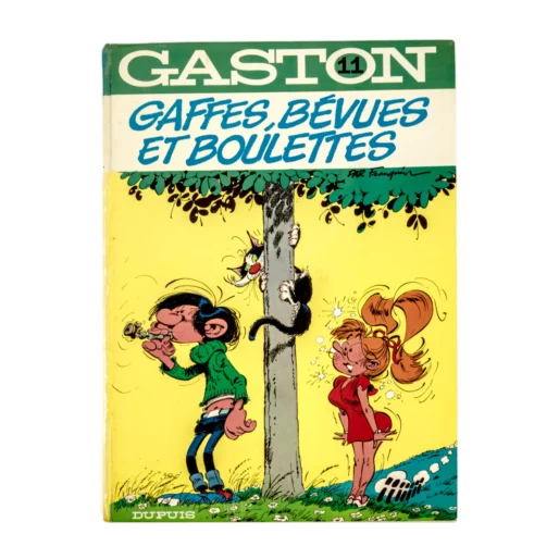 Couverture de la BD Gaston Lagaffe Tome 11 Gaffes