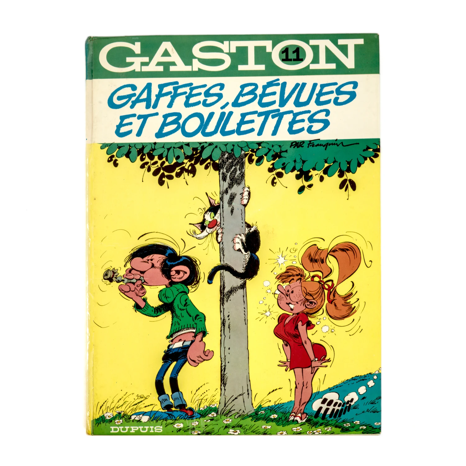 Couverture de la BD Gaston Lagaffe Tome 11 Gaffes