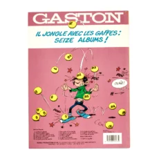 4ème plat de l'album Gaston Lagaffe Tome 15 confirmant l'Édition Originale