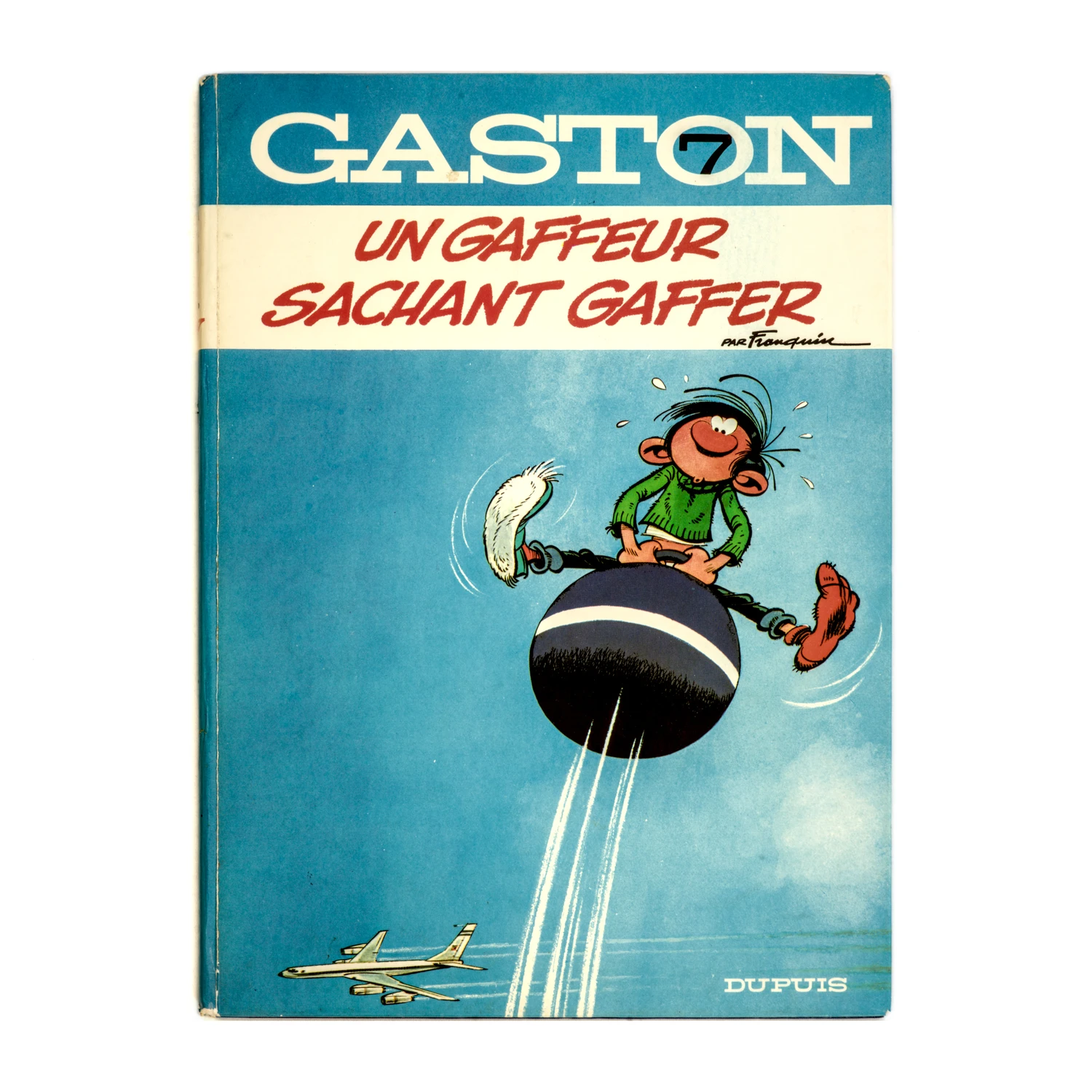 Couverture de la BD Gaston Lagaffe Tome 7 Un gaffeur sachant gaffer
