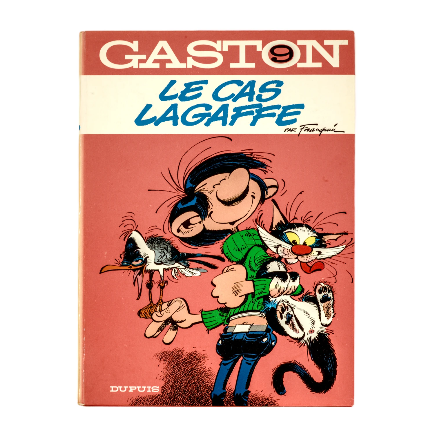 Couverture de la BD Gaston Lagaffe Tome 9 Le cas Lagaffe par Franquin