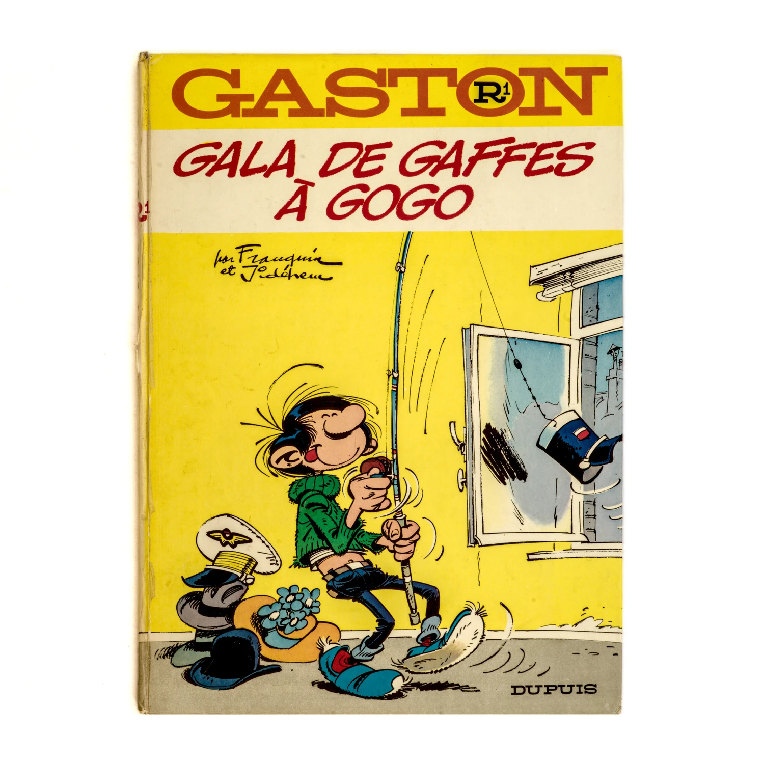 Couverture de la BD Gaston R1 Gala de gaffes à gogo