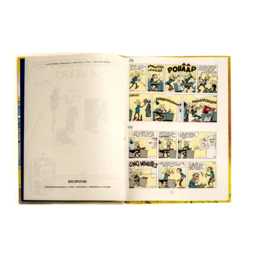4ème plat de l'album Gaston R1 avec mention de l'album R2