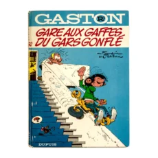 Couverture de la BD Gaston R3 Gare aux gaffes du gars gonflé EO 1973