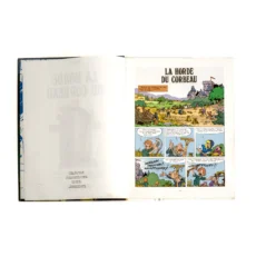 4ème plat de la BD Johan et Pirlouit La Horde du Corbeau confirmant l'Édition Originale