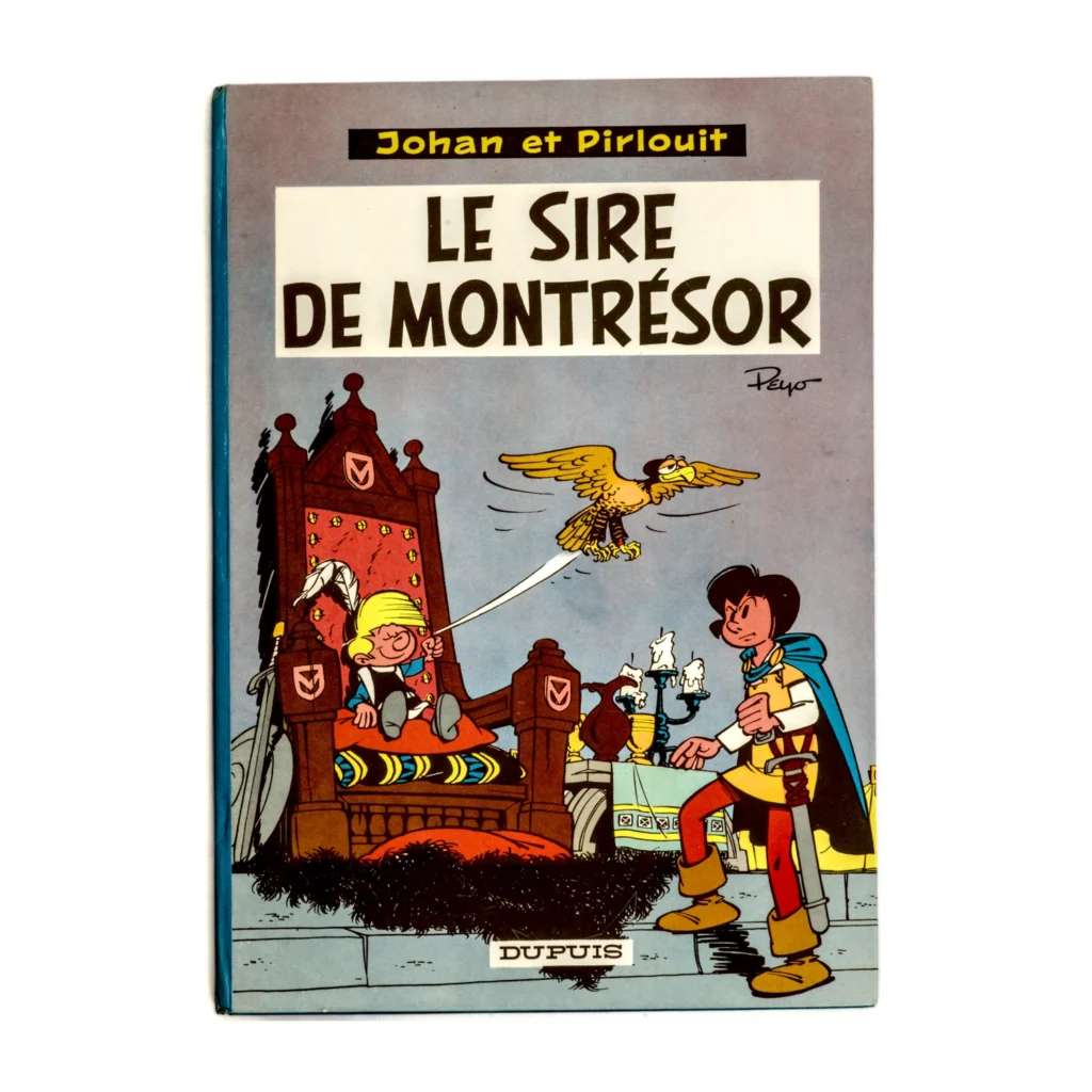 Couverture de la BD Johan et Pirlouit Le Sire de Montrésor