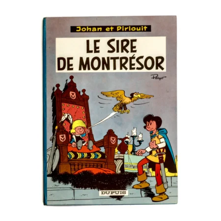 Couverture de la BD Johan et Pirlouit Le Sire de Montrésor