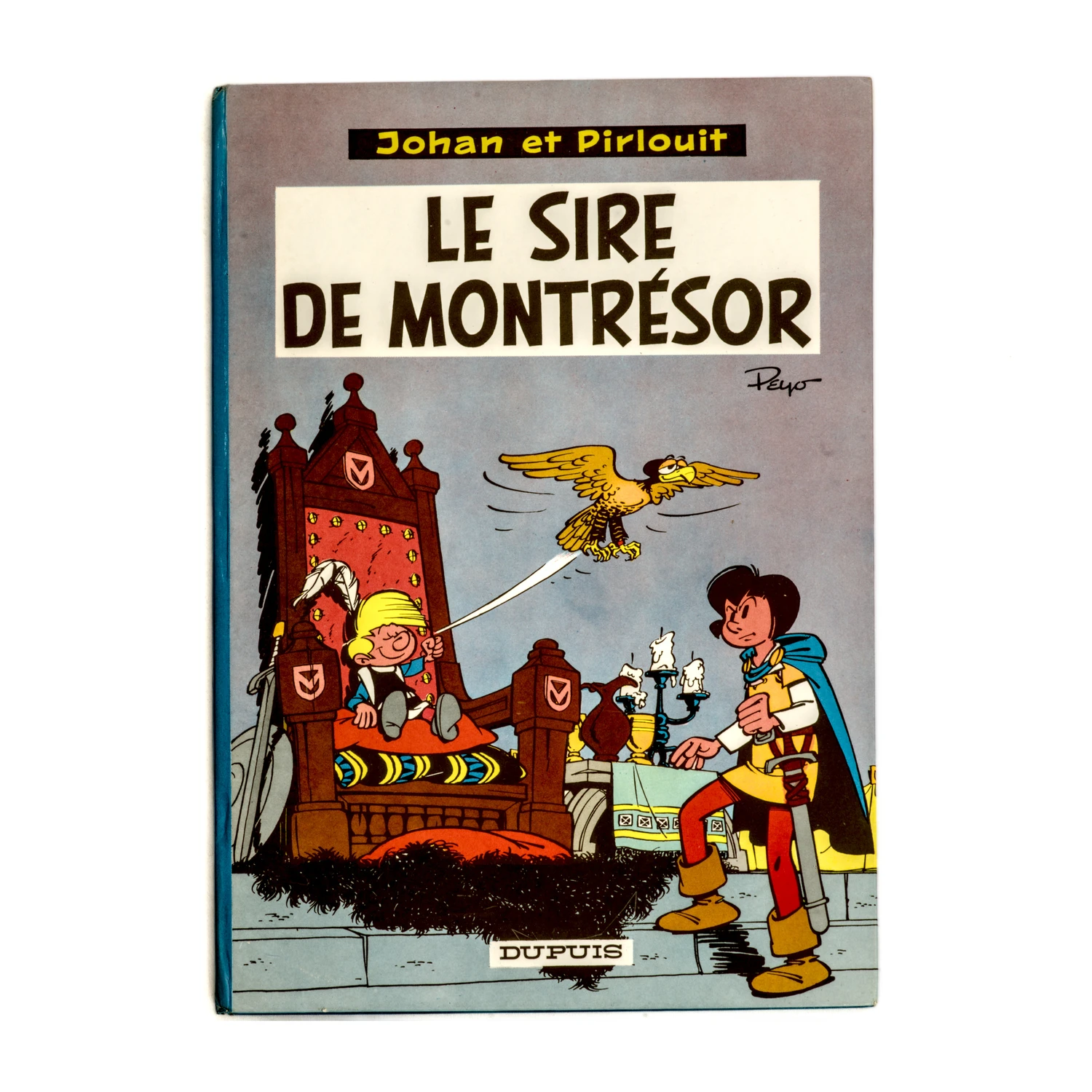 Couverture de la BD Johan et Pirlouit Le Sire de Montrésor