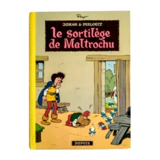 Couverture de la BD Johan et Pirlouit Le Sortilège de Maltrochu EO