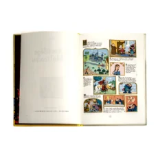 Page intérieure de la BD Johan et Pirlouit Le Sortilège de Maltrochu avec copyright 1970