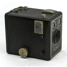 Appareil photo Kodak Brownie C vintage profil et viseurs