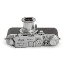 Leica IIIc de dessus + objectif Leitz Elmar 5cm f/3.5