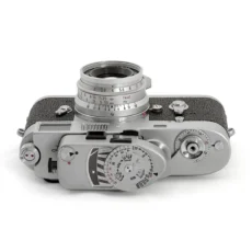 Leica M2 & Objectif Leitz Summicron 35mm f/2 + posemètre Leica-Meter monté - vue de dessus