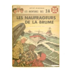 Couverture de la BD Les 3 A Les Naufrageurs de la brume