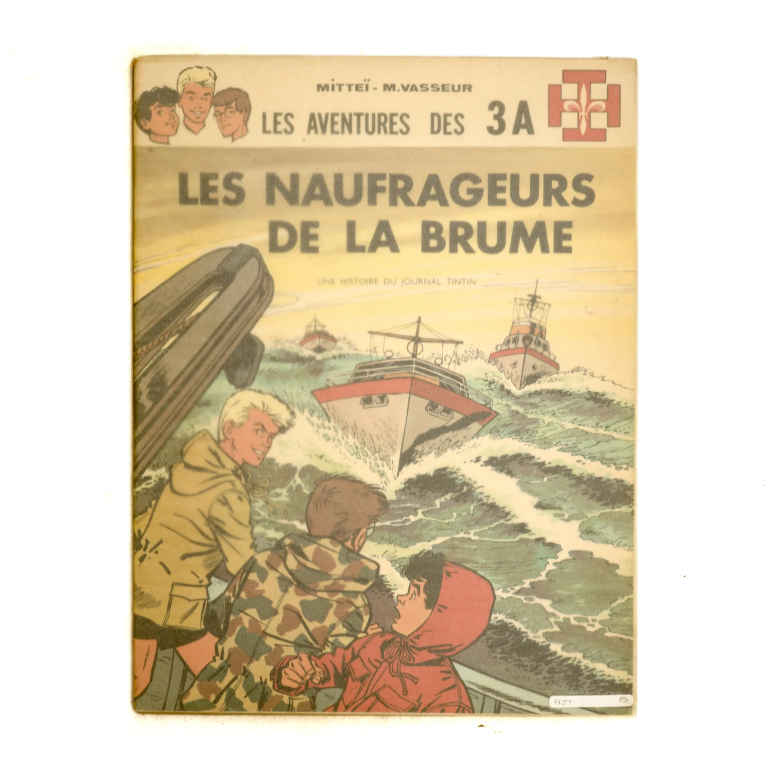 Couverture de la BD Les 3 A Les Naufrageurs de la brume