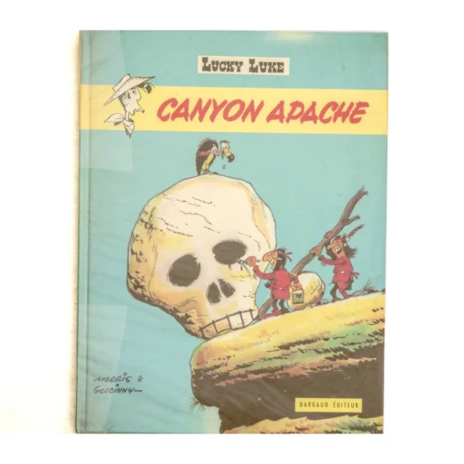 Couverture de la bande dessinée Lucky Luke Canyon Apache