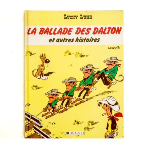 Couverture de la bande dessinée Lucky Luke La Ballade des Dalton et autres histoires