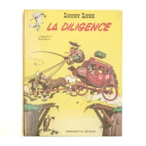 Couverture de l'album BD Lucky Luke La Diligence