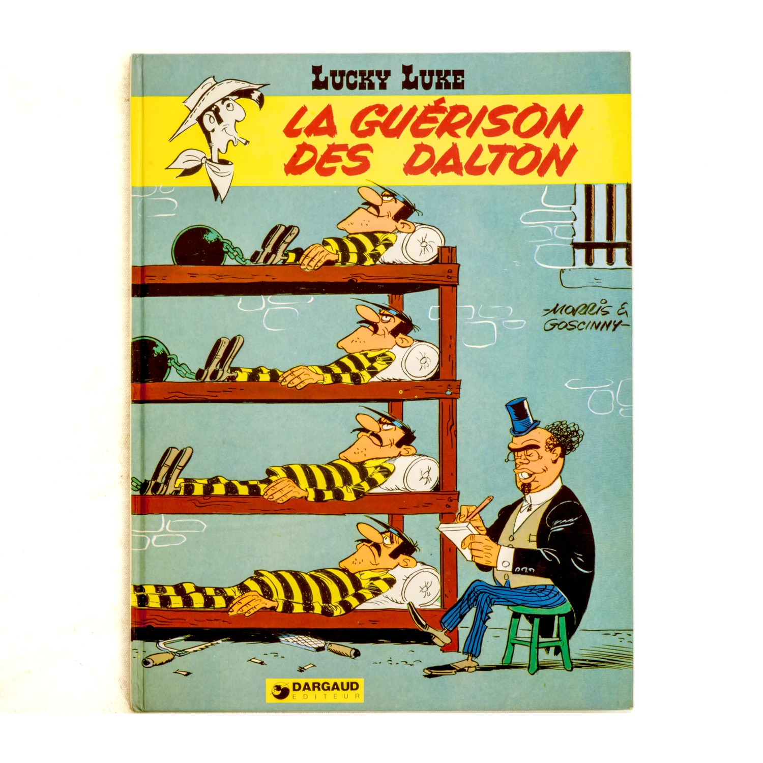 Couverture de la BD Lucky Luke La Guérison des Dalton