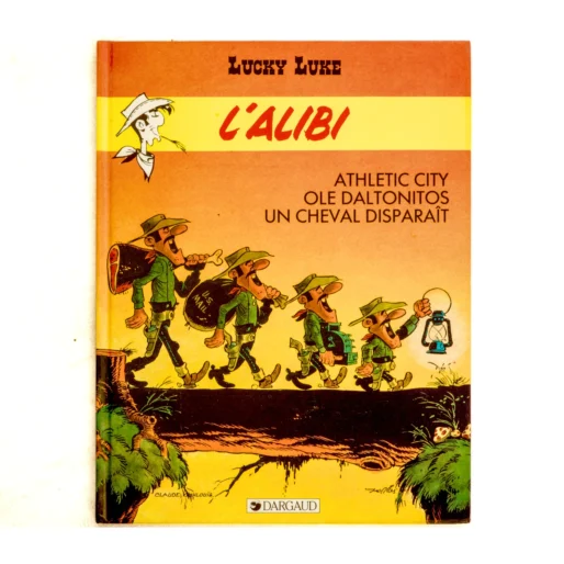 Couverture de l'album BD Lucky Luke L'Alibi